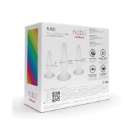 Set de Plug de Silicona Nobu Rainbow - Placer